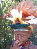Papua Nová Guinea – kmen Huli – Tari